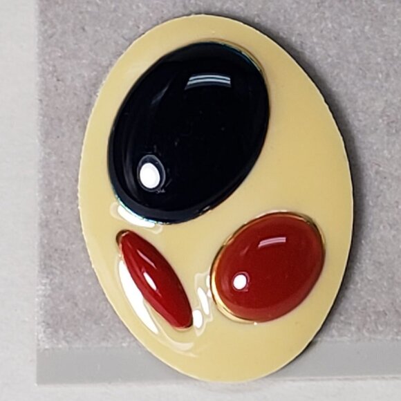 Elegant Oval Teardrop Earrings | Colorful 0.9-Inch | Women’s Fashion Jewelry - Picture 3 of 8